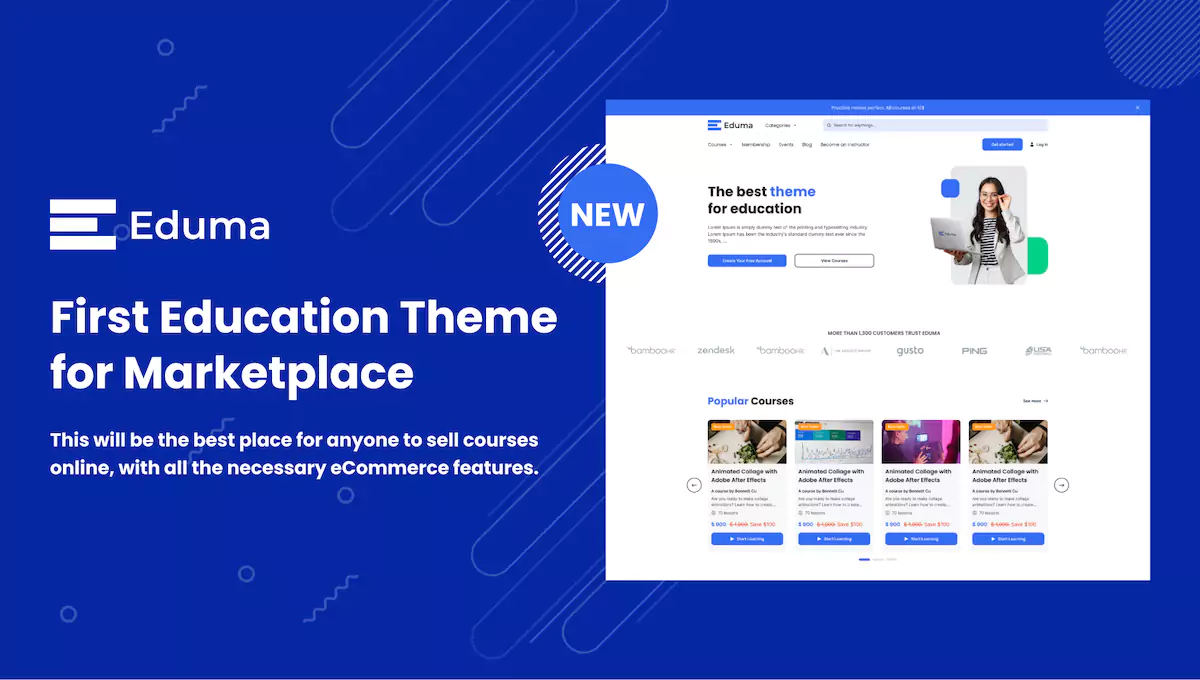 Eduma-教育培训学校/在线课程学习WordPress主题[更至v5.6.8]